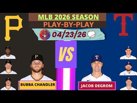 Texas Rangers vs. Pittsburgh Pirates LIVE 3D MODE | Radio-Style Play-by-Play #rangers #pirates