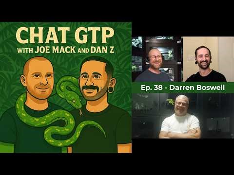 Ep. 38 - Why two major setbacks couldn't stop Darren Boswell from keeping green tree pythons