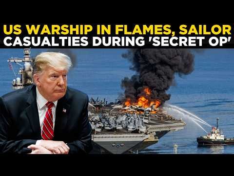 US News LIVE | America’s MOST EXPENSIVE Warship On Fire, Sailors Hurt During Major Military Op