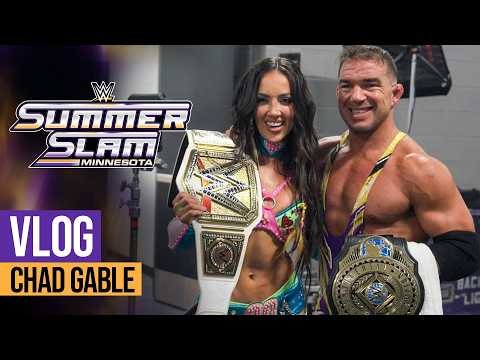 Chad Gable fulfills childhood dream: SummerSlam Vlog