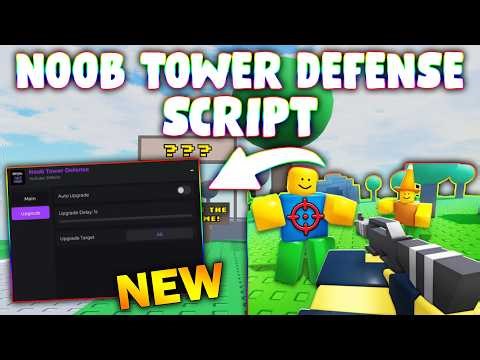 *NEW* Noob Tower Defense Script (PASTEBIN 2026) ( AUTO SIKP , AUTO PLACE , AUTO UPGRADE )