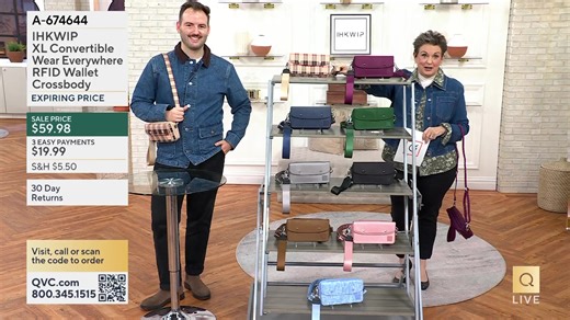 You are watching IHKWIP - Handbags & Accessories on QVC®. Shop the show, here: https://qvc.co/qvcshopnowdecember25 | Jane Treacy QVC