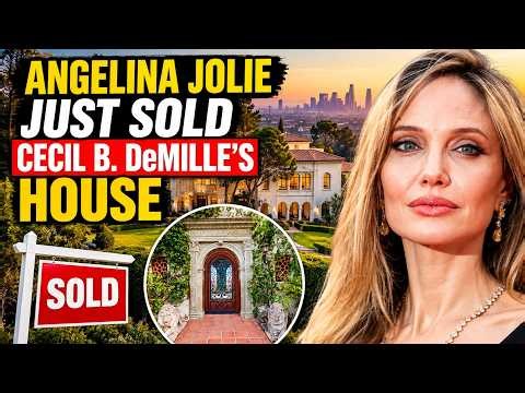 Angelina Jolie Just Sold Cecil B. DeMille’s Historic Hollywood Home for $24.75 Million