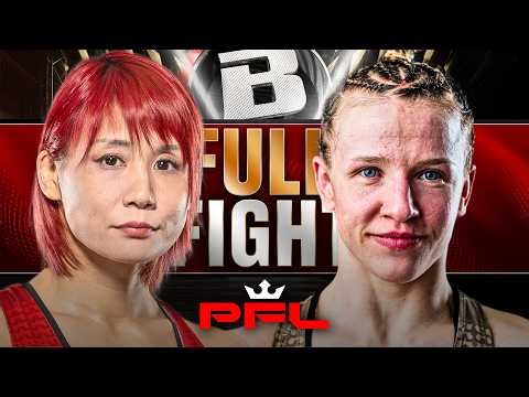 SAVAGE Flyweight Fight!! | Paulina Wiśniewska v Kana Watanabe | Full Fight | PFL Chicago