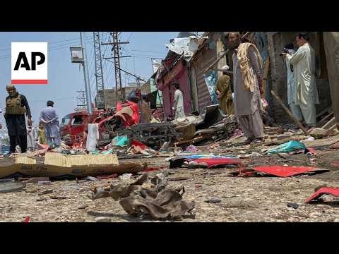 At least 9 dead after bomb rigged to rickshaw explodes in Pakistan