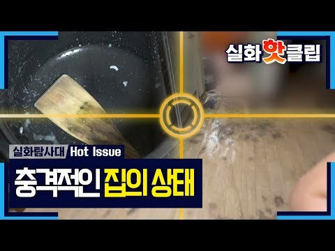 [실화탐사대] 집안 전체가 곰팡이로... 눈을 의심하게 만드는 집 상태, MBC 261008 방송