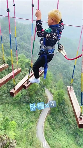 Bungee Jumping With Rope In Beautiful Place:Asmr Bungee Jumping