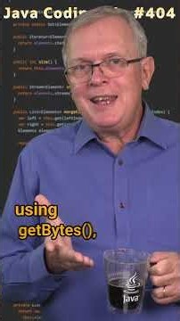 How can you get the bytes of a String? - Cracking the Java Coding Interview #javacoding #javatips
