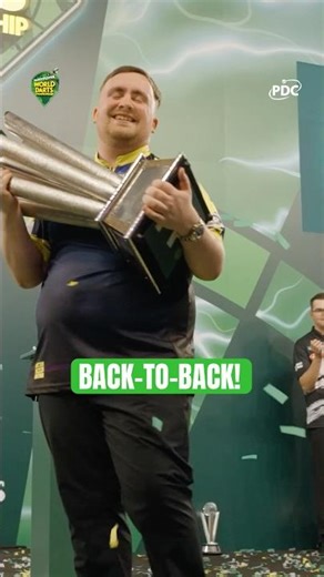 BACK-TO-BACK! 🏆 | 2025/26 Paddy Power World Darts Championship