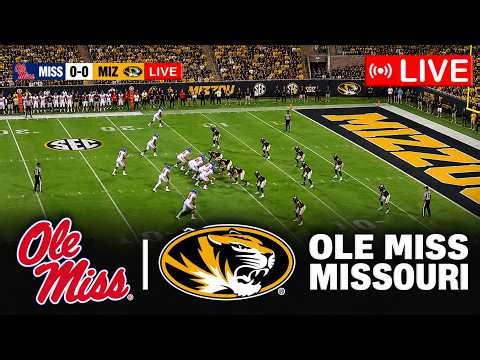 Missouri vs Ole Miss 🏈College Football Simulation Week 7 | EA Sports College Football 27 GAMEPLAY