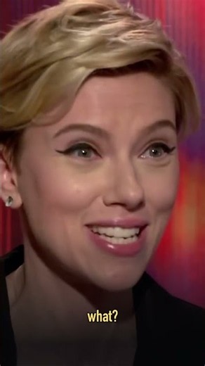 Scarlett Johansson Wasn’t Ready for This Compliment