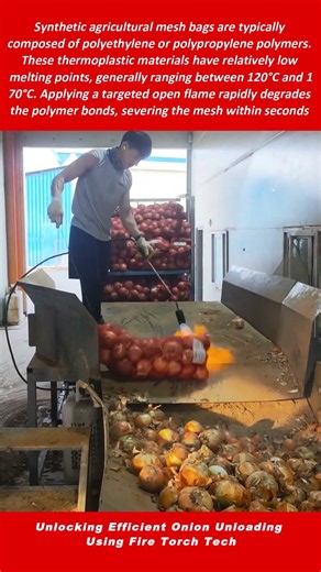 Unlocking Efficient Onion Unloading Using Fire Torch Tech