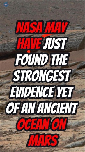 NASA May Have Just Found the Strongest Evidence Yet of an Ancient Ocean on Mars 🔴🌊 #mars #shorts