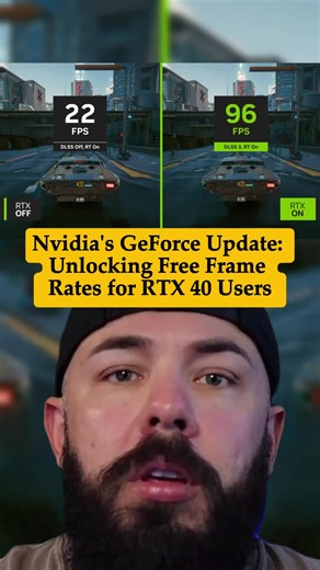 Nvidia's latest GeForce update brings free performance boosts for RTX 40 series users! 🚀 Enjoy global DLSS overrides, smoother gameplay, and enhanced frame generation. Are you ready to take your gaming to the next level? Let’s discuss! #pcgaming #nvidia #gamingpc #techtok #fyp #viral #foryou #RTX40series #gamers