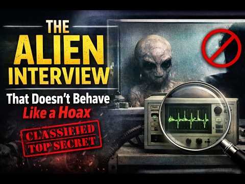 The Alien Interview That Doesn’t Behave Like a Hoax