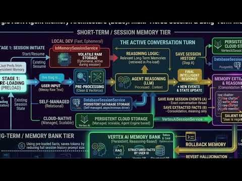 Google ADK Memory Explained: In-Memory, Databases, and the Vertex AI Memory Bank