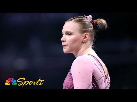 Jade Carey emerges on comeback trail at 2026 U.S. Gymnastics Championships | NBC Sports