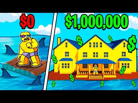 Becoming a Billionaire in Roblox RAFT TYCOON