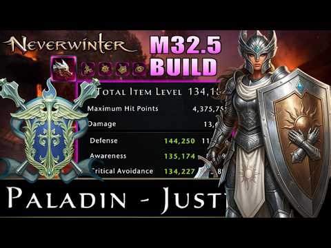 Neverwinter - M32.5 Paladin Tank Build/Guide with over 4 Million HP - Starter Gear Included