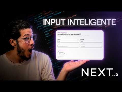 Input inteligente en Next.js: validación REAL (email, password) sin librerías