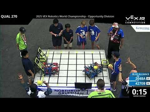 Vex Robotics Worlds 108 Points Qual 270