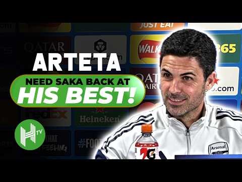 NEED Saka back to his BEST! | Mikel Arteta EMBARGO