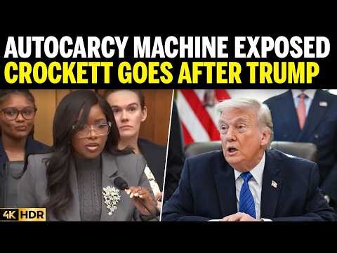 Explosive Hearing: Jasmine Crockett Exposes Donald Trump’s ‘Autocracy Machine’