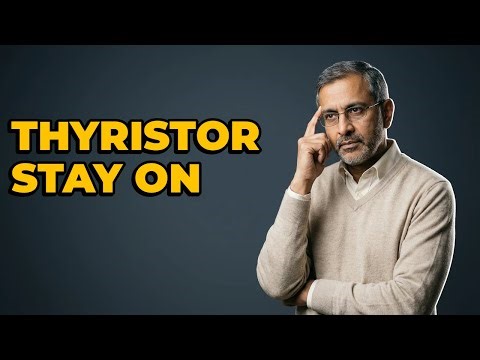 What Is Thyristor Holding Current?