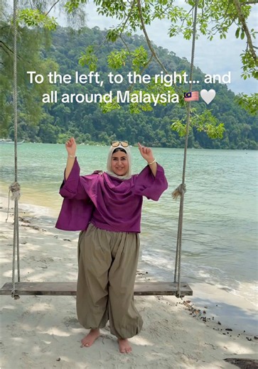 ‏To the left, to the right… and all around Malaysia 🇲🇾🤍 | malaysia