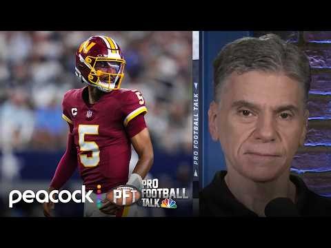 Jayden Daniels to get more opinions on dislocated elbow treatment | Pro Football Talk | NFL on NBC