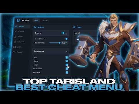 Tarisland - Best Cheat Menu | Hack For Tarislan | Many Functions | FREE