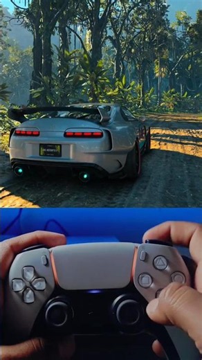 Toyota Supra PS5 Gameplay in 4K Ultra HD 🔥 Realistic Driving & Graphics | Racing Game #shorts
