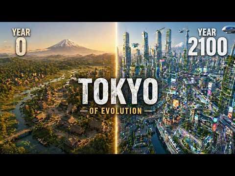 Evolution of Tokyo | 2000 years in 8 minutes! | 4K