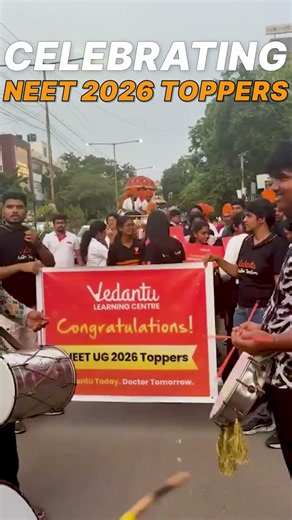 Celebrating NEET 2026 Toppers 🎉 | Proud Moment for Vedantu #Shorts