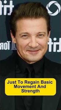 Jeremy Renner WillNever Live The SameLife Again