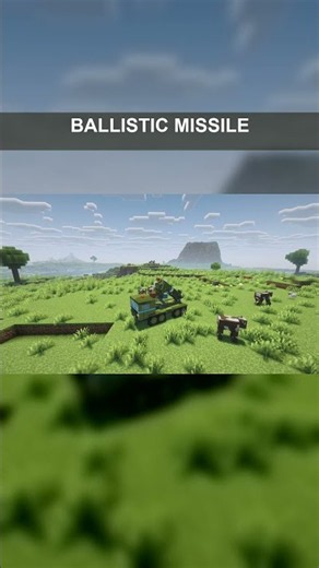 I launched a ballistic missile in Minecraft 🚀