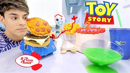 I spent 24 hours eating only the foods from Toy Story
