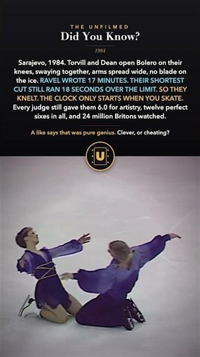 Why Torvill and Dean Started Bolero on Their Knees (1984)
