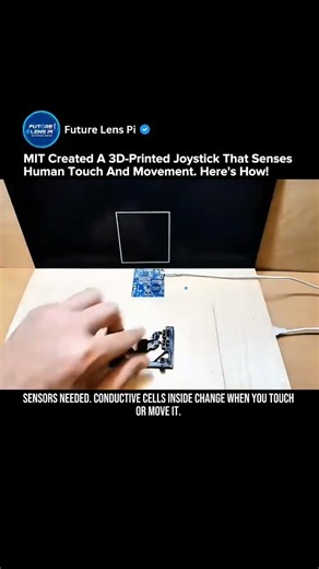 3D-Printed Interactive Objects That Detect Touch & Force | MIT’s Sensory Materials #tech #shorts