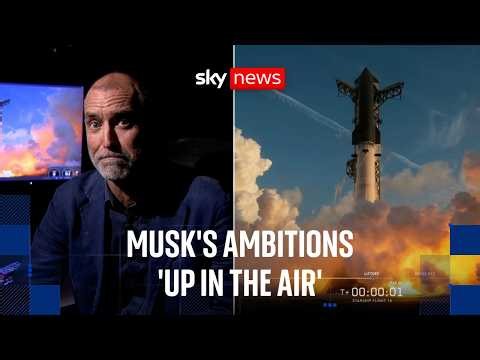 Musk's ambitions 'up in the air' despite Starship launch into orbit
