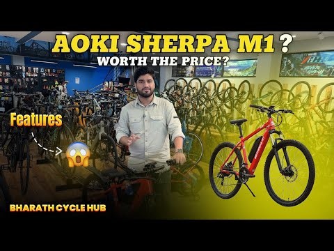 Why we need AOKI Sherpa M1🚲? | Worth the price?🤑 | Features😱 | @bharathcyclehub