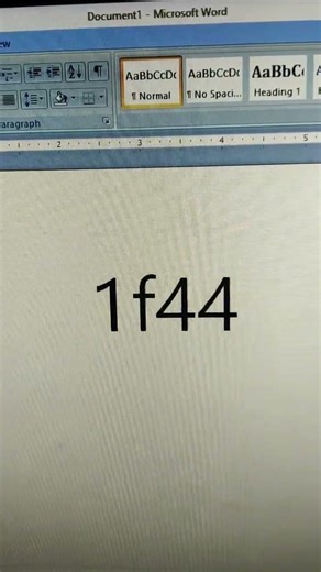 MS Word Alt + X Symbol Shortcut 🔥 #shorts