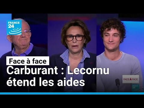 Hausse des prix du carburant : Sébastien Lecornu étend les aides • FRANCE 24