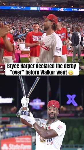 Bryce Harper might’ve jinxed Kyle Schwarber 😳