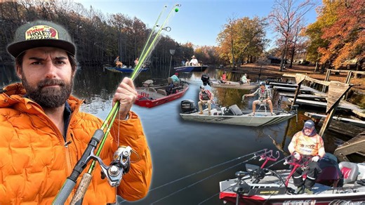 Watch what happens at a crazy crappie fishing hole