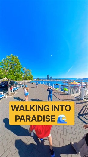 Kelowna Waterfront Park Is Absolutely Beautiful! 🌊 | Insta360 X4