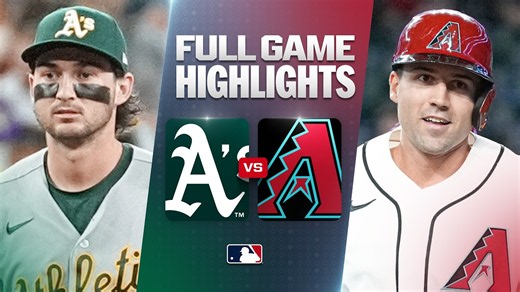 ATHLETICS vs. D-BACKS: Official Full Game Highlights (July 22) | 2026 MLB Season