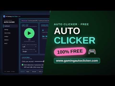 Auto Clicker Download for Windows — No Trial, No Account (Free)