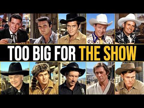 12 Western TV Stars Who Thought They Were Bigger Than the Show