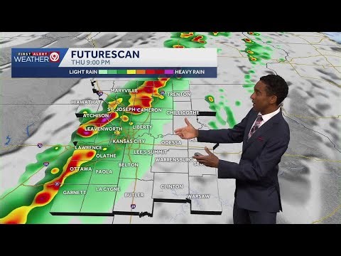 Kansas City April 22 evening weather update: Evening storms expected Thursday evening; some could...